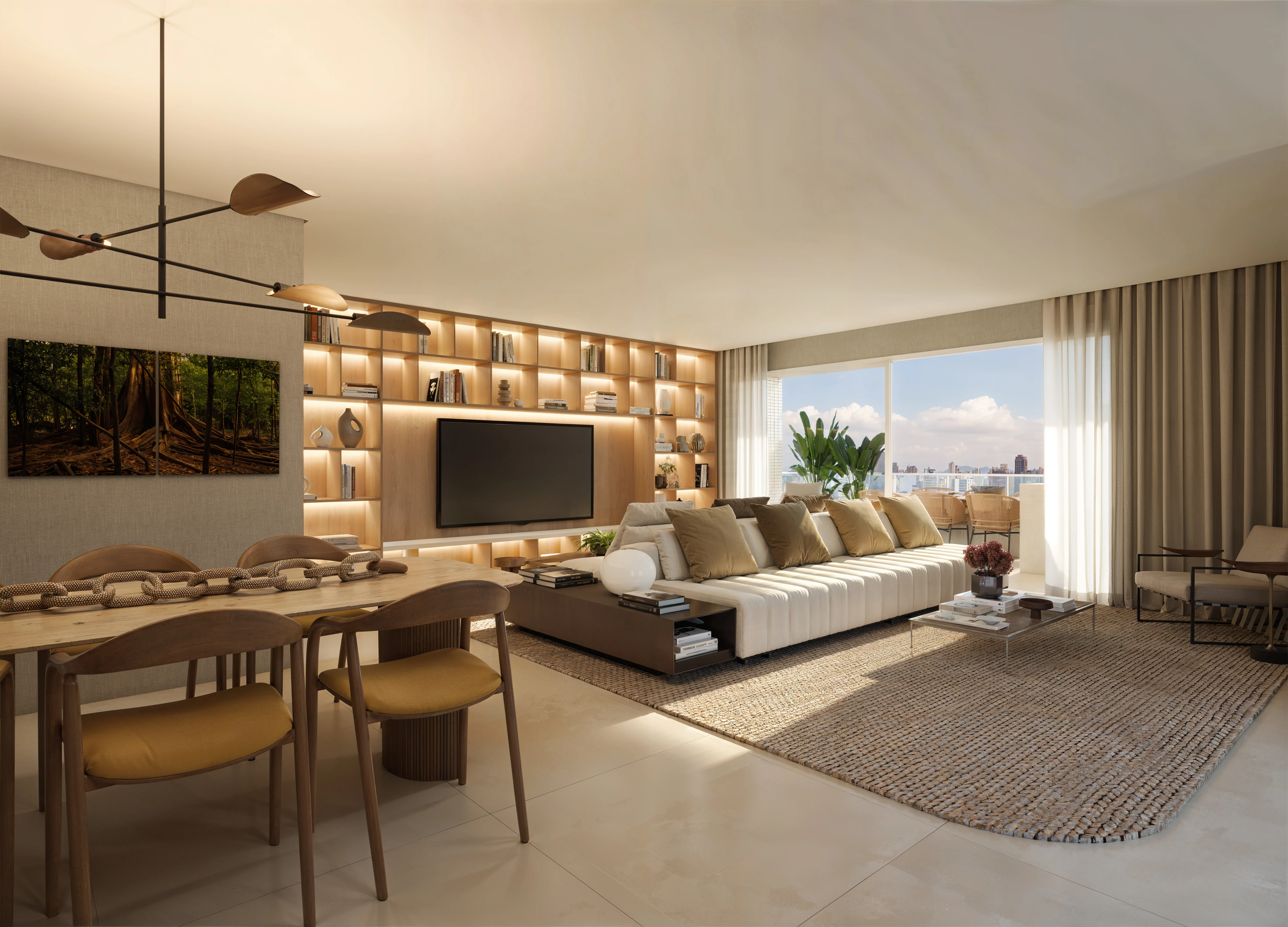 Planta tipo 186m²
